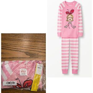 New Hanna Andersson Dr. Suess Grinch Cindy Lou Pjs / pajamas.  Size 100 / 4 Girl